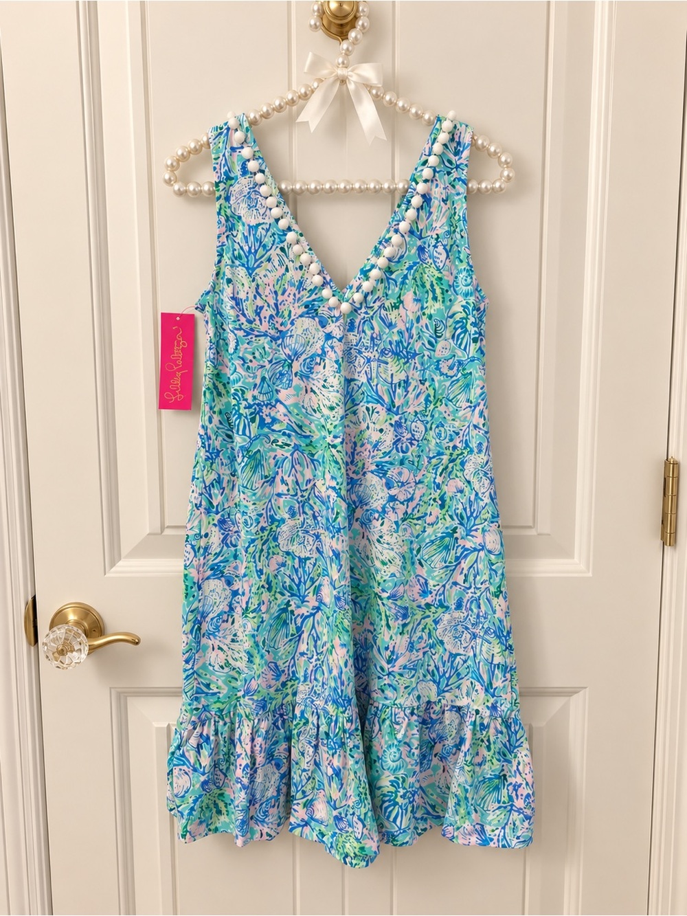 NWT Lilly Pulitzer Camilla V-Neck Dress Sz XXS